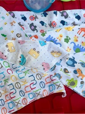 Various Print Bandana Style Bibs